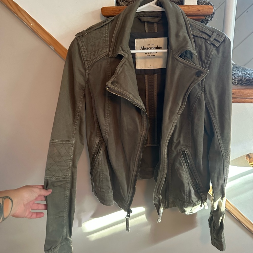 Abercrombie & Fitch Olive Jacket